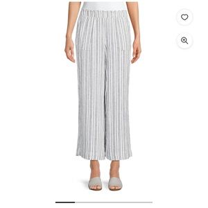Time and Tru Women’s Linen Crop Pants, size S, never worn